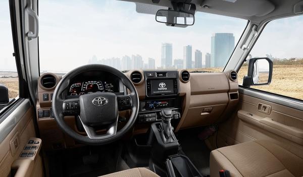 Модернизированная Toyota Land Cruiser 70: бензин и трехдверка